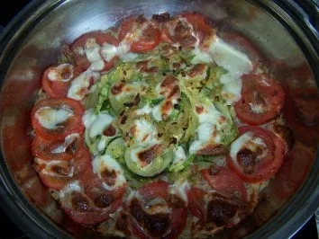 Reis-Gemüse-Gratin - Rezept