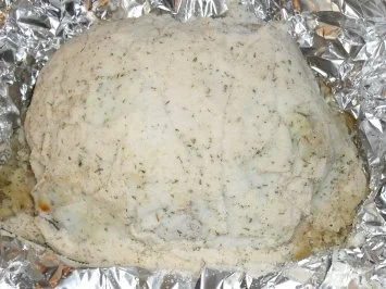 Rezept: Hähnchen in Salzkruste Bild Nr. 4 Hähnchen in Salzkruste - Rezept - Bild Nr. 4