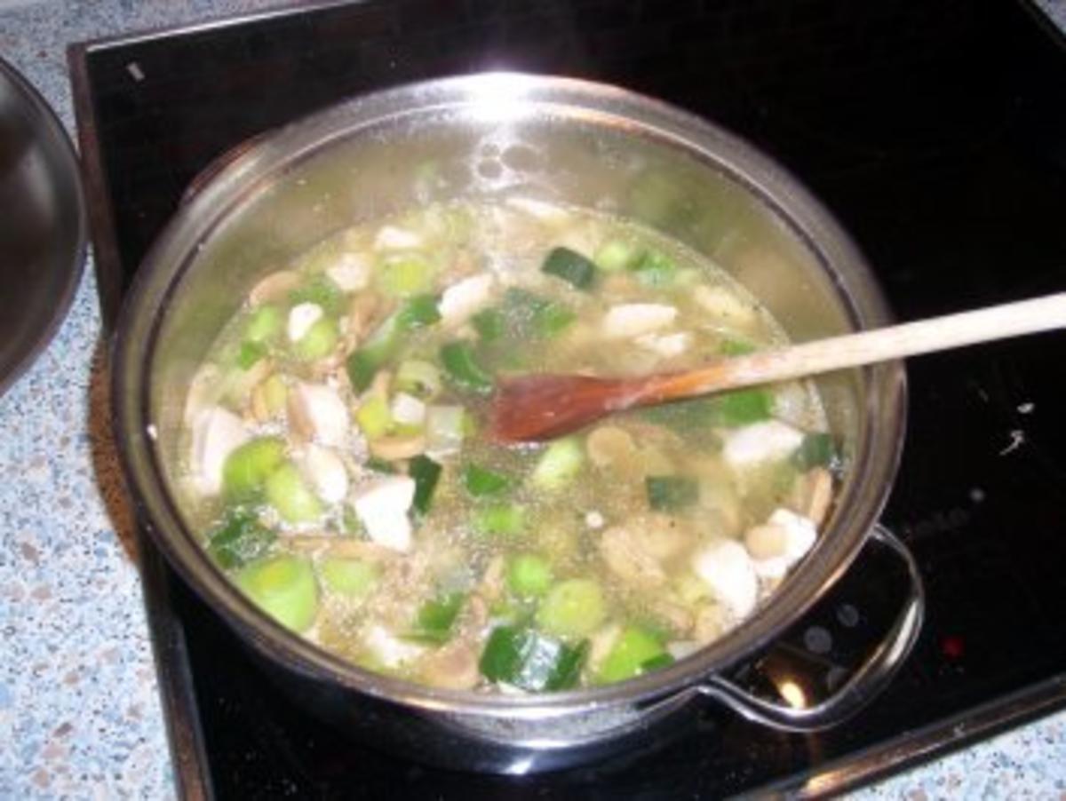 Geflügel Lauch Suppe - Rezept - Bild Nr. 4