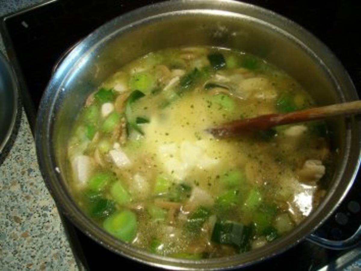 Geflügel Lauch Suppe - Rezept - Bild Nr. 5