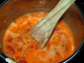 Rindsbouletten mit Tomaten-Chili-Rahmsauce - Rezept - Bild Nr. 7