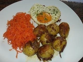 Kartoffel:  DRILLINGE...  gebraten an Schalotten - Rezept