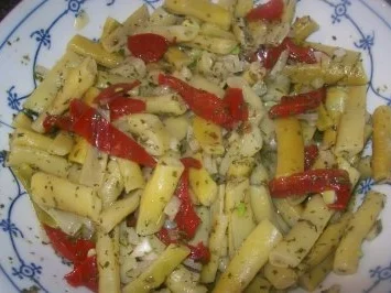 Bohnensalat - Rezept