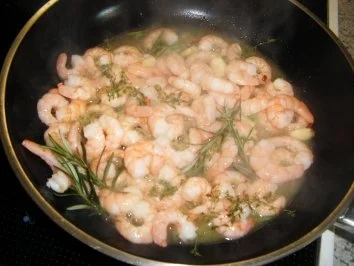 Curry-Garnelen mit Curry-Ananas-Nudeln - Rezept - Bild Nr. 5