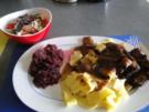 Rinderbraten (Bug) gespickt mit Knoblauch - Rezept