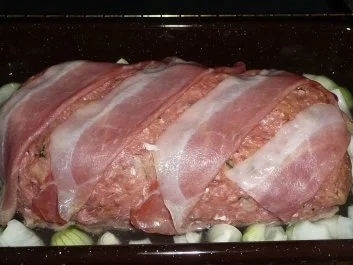 Rezept: Hackfleisch: Hackbraten Bild Nr. 3 Hackfleisch: Hackbraten - Rezept - Bild Nr. 3