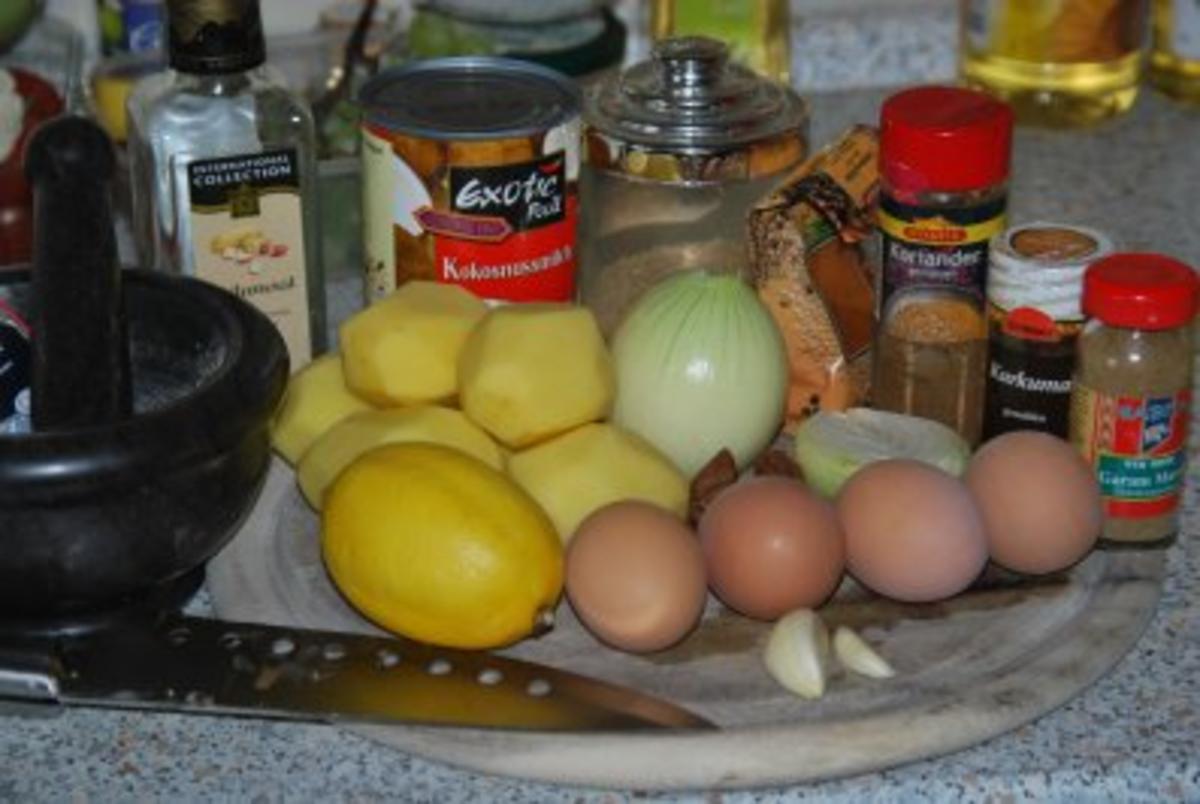 Indisches Eier-Kartoffel-Curry... - Rezept - Bild Nr. 2