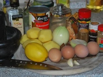 Rezept: Indisches Eier-Kartoffel-Curry... Bild Nr. 2 Indisches Eier-Kartoffel-Curry... - Rezept - Bild Nr. 2