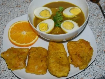 Rezept: Indisches Eier-Kartoffel-Curry... Indisches Eier-Kartoffel-Curry... - Rezept