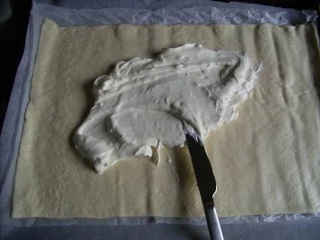 Meine schnelle "Flammkuchen-Pizza" - Rezept - Bild Nr. 5