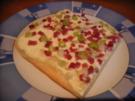 Meine schnelle "Flammkuchen-Pizza" - Rezept
