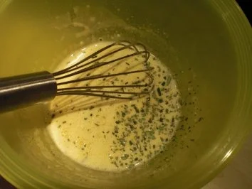 Rosmarin-Pancake mit Calvados-Kompott und Rosmarin-Joghurt-Eis - Rezept - Bild Nr. 11