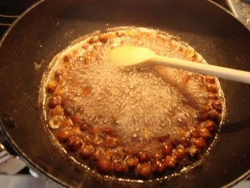 Gebrannte Haselnüsse - Rezept