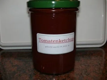 Sauce:   TOMATENKETCHUP - Rezept