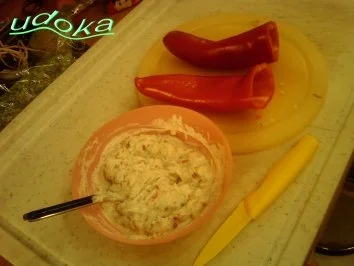 Gefüllte Paprikaringe - Rezept - Bild Nr. 2