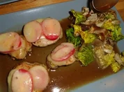 Überbackene Schweinemedallions - Rezept