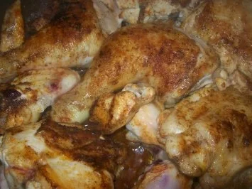 Rezept: Hähnchen geschmort Bild Nr. 3 Hähnchen geschmort - Rezept - Bild Nr. 3