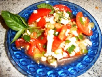 Rezept: Tomatensalat Tomatensalat - Rezept