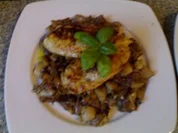 Waldpilzpfanne mit Hähnchen - Rezept