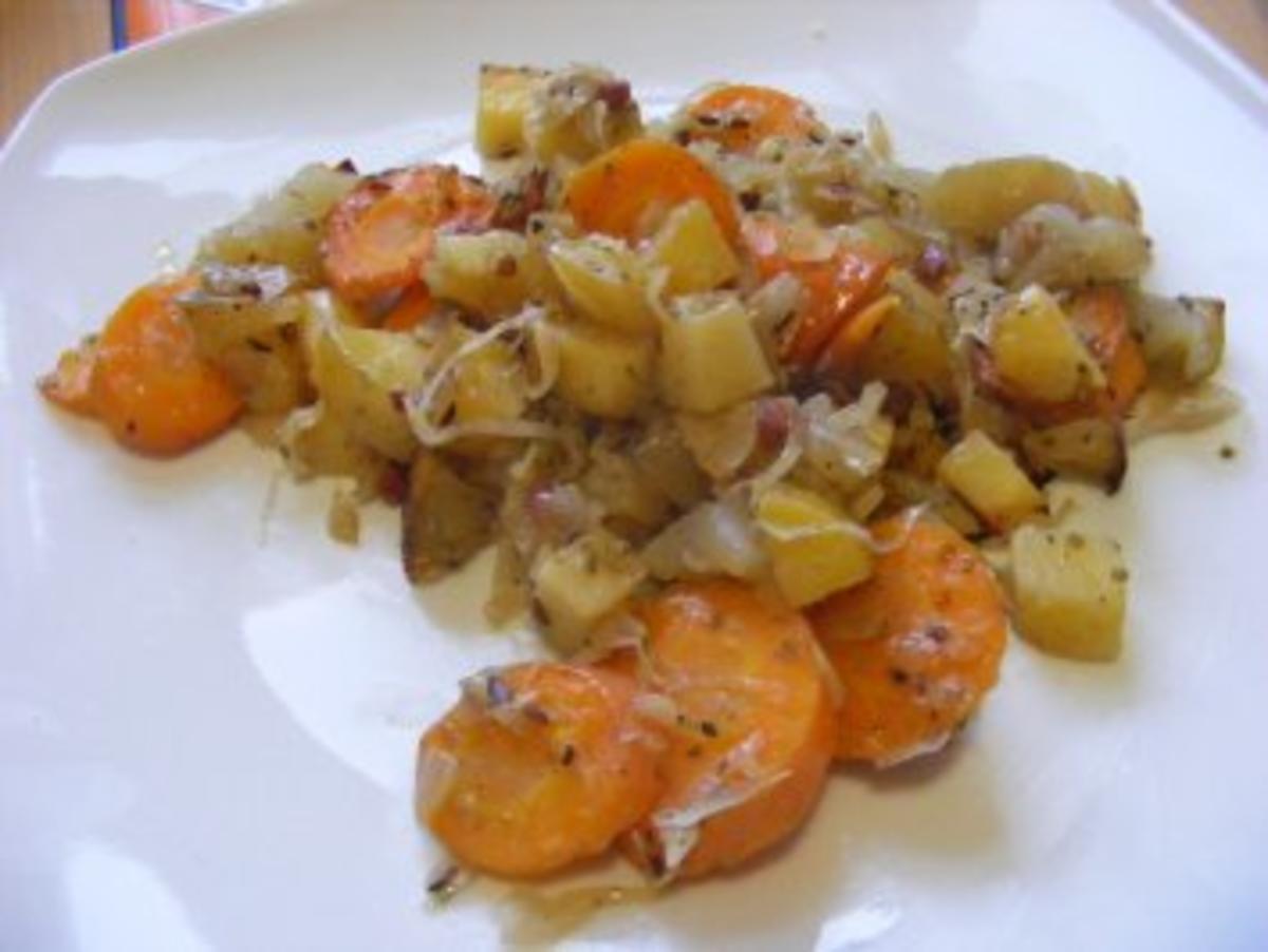 Bilder für Sauerkraut-Kartoffel-Auflauf - Rezept