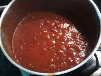 Rezept: Soßen:Pizza Soße Bild Nr. 7 Soßen:Pizza Soße - Rezept - Bild Nr. 7