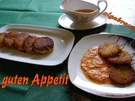 Kürbispflanzerl mit Paprikasahne - Rezept