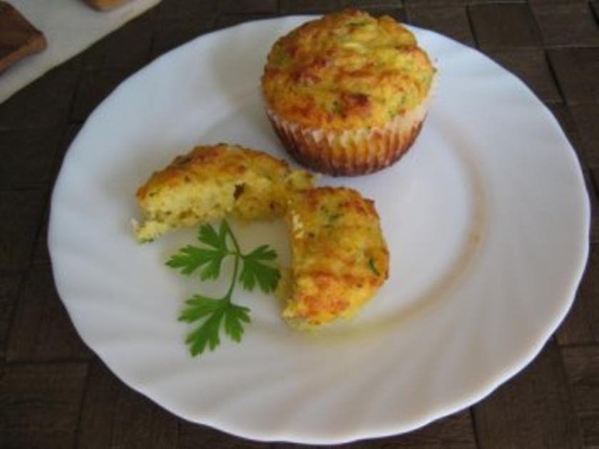 Käse-Zucchini-Muffins - Rezept mit Bild - kochbar.de