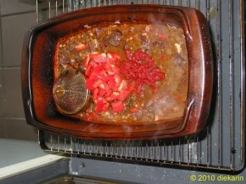 Gulasch mit frischen Pilzen - Rezept - Bild Nr. 3