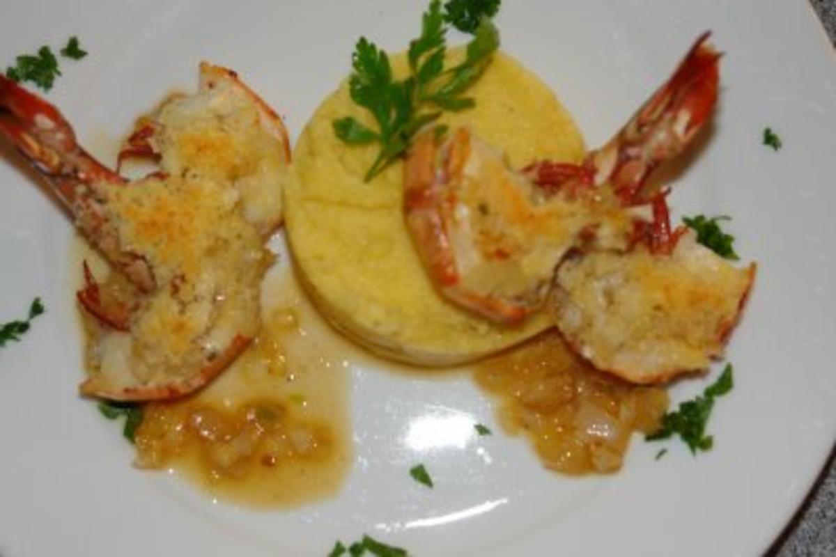 Riesengarnelen mit Parmesan - Rezept mit Bild - kochbar.de