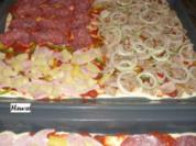Hefe:    PIZZA - QUARTETT - Rezept