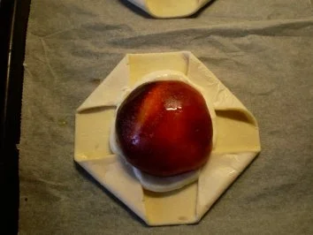 Nektarinen -Blätterteigtaschen - Rezept - Bild Nr. 4