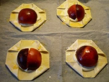 Nektarinen -Blätterteigtaschen - Rezept - Bild Nr. 5