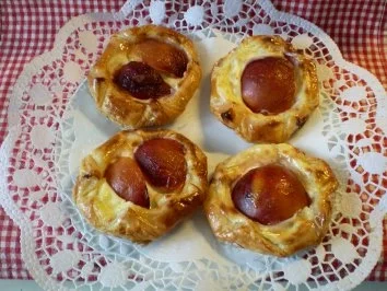 Nektarinen -Blätterteigtaschen - Rezept - Bild Nr. 6