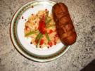 Weißkrautsalat mit Tomaten - Rezept