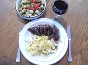 Rezept: Fleisch: Rehschulter gebraten Fleisch: Rehschulter gebraten - Rezept