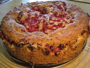 Mohnkuchen mit frischen Johannisbeeren - Rezept - Bild Nr. 7