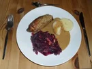 Kaninchenfilet in Hagebutten - Portwein - Sauce - Rezept