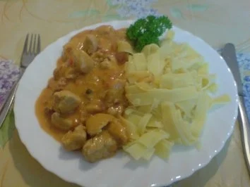 Rezept: Scharfes Putenragout Scharfes Putenragout - Rezept