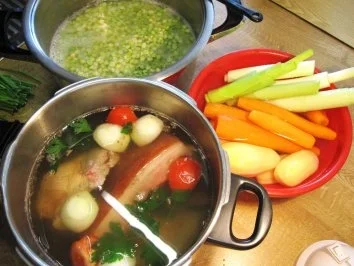 Rezept: Erbsensuppe zum Einfrieren .... Bild Nr. 3 Erbsensuppe zum Einfrieren .... - Rezept - Bild Nr. 3