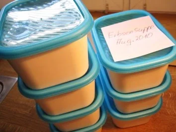 Rezept: Erbsensuppe zum Einfrieren .... Bild Nr. 9 Erbsensuppe zum Einfrieren .... - Rezept - Bild Nr. 9