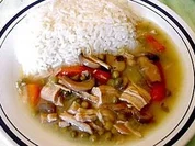 Omens Hühnerfrikassee - Rezept