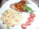 Maccaroni Cheese with Bacon and Onions - Rezept