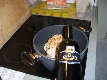 Gespickter Putenrollbraten mit Zwetschgenfüllung - Rezept - Bild Nr. 15