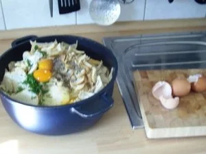 bayrische Semmelknödel - Rezept