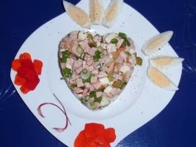 Herziger Wurstsalat - Rezept