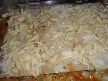 Gemüse-Lasagne mit Spitzkohl, Karotten, Zucchini und Tomaten - Rezept - Bild Nr. 6