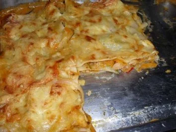 Gemüse-Lasagne mit Spitzkohl, Karotten, Zucchini und Tomaten - Rezept - Bild Nr. 8