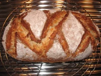 Rezept: Leinsamen-Dinkelvollkornbrot Leinsamen-Dinkelvollkornbrot - Rezept