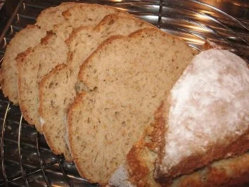 Rezept: Leinsamen-Dinkelvollkornbrot Bild Nr. 4 Leinsamen-Dinkelvollkornbrot - Rezept - Bild Nr. 4