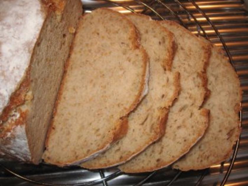 Leinsamen-Dinkelvollkornbrot - Rezept Mit Bild - Kochbar.de